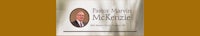 pastor martin mckinzie's business card